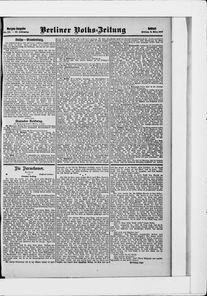 Berliner Volkszeitung vom 08.03.1907