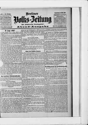 Berliner Volkszeitung vom 16.03.1907