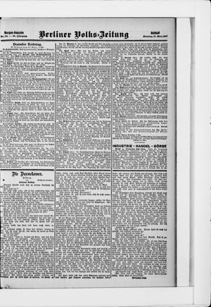 Berliner Volkszeitung vom 19.03.1907