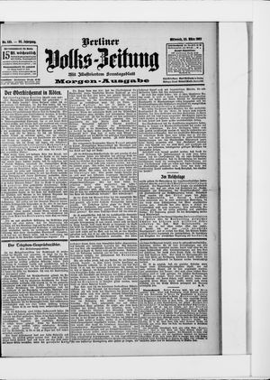 Berliner Volkszeitung on Mar 20, 1907