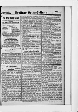 Berliner Volkszeitung on Mar 20, 1907