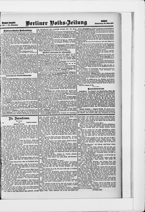 Berliner Volkszeitung vom 28.03.1907