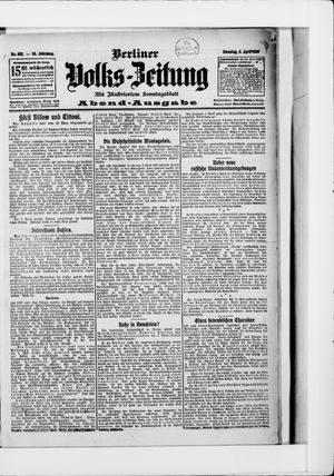 Berliner Volkszeitung on Apr 2, 1907