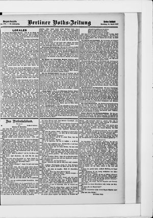 Berliner Volkszeitung vom 14.04.1907