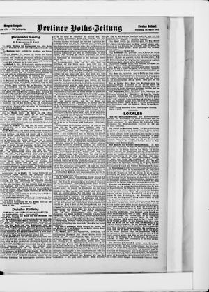 Berliner Volkszeitung vom 16.04.1907