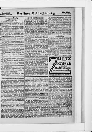 Berliner Volkszeitung on Apr 21, 1907