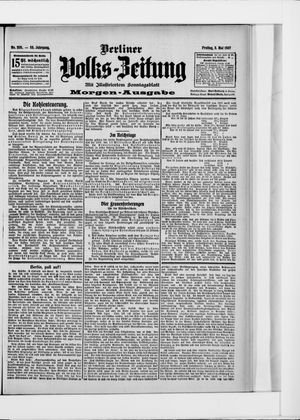 Berliner Volkszeitung vom 03.05.1907