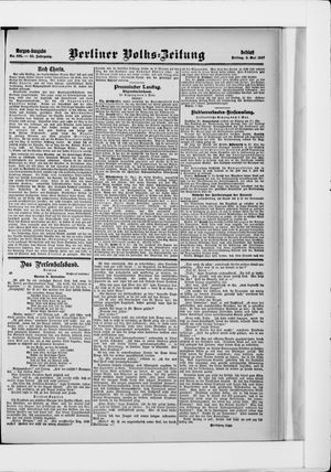 Berliner Volkszeitung vom 03.05.1907