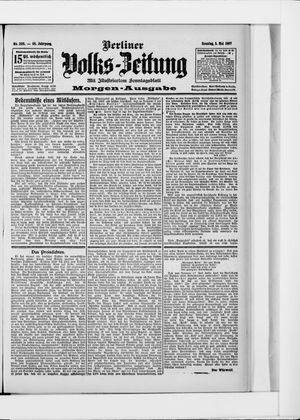 Berliner Volkszeitung on May 5, 1907