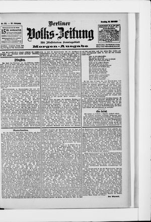 Berliner Volkszeitung on May 19, 1907