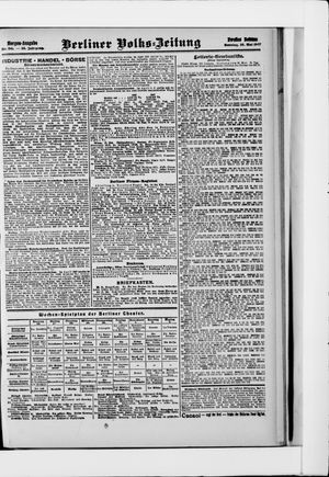 Berliner Volkszeitung on May 26, 1907