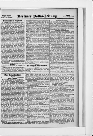 Berliner Volkszeitung vom 01.06.1907