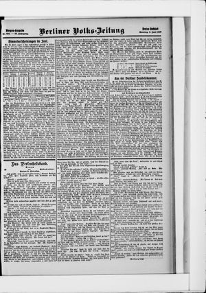 Berliner Volkszeitung vom 02.06.1907