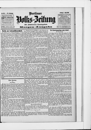 Berliner Volkszeitung vom 07.06.1907
