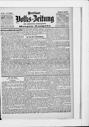 Berliner Volkszeitung vom 11.06.1907