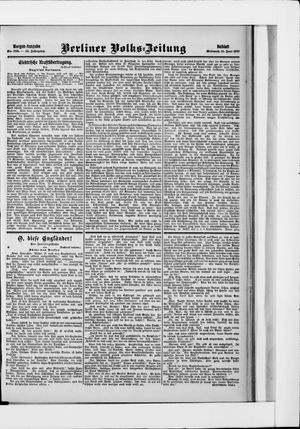 Berliner Volkszeitung vom 12.06.1907
