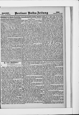 Berliner Volkszeitung on Jun 19, 1907