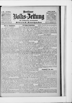 Berliner Volkszeitung on Jun 21, 1907