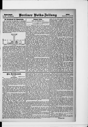 Berliner Volkszeitung vom 11.07.1907