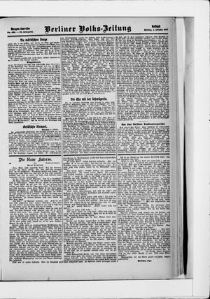 Berliner Volkszeitung vom 04.10.1907