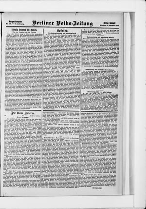 Berliner Volkszeitung vom 05.11.1907