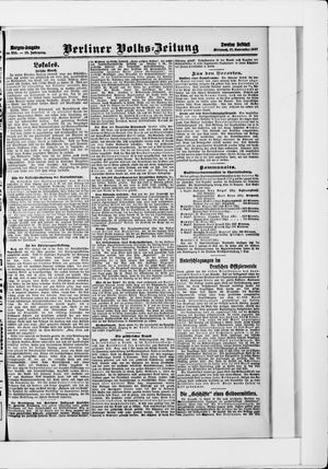 Berliner Volkszeitung vom 27.11.1907