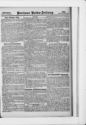 Berliner Volkszeitung vom 06.12.1907