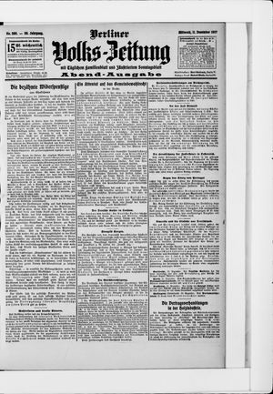 Berliner Volkszeitung vom 11.12.1907