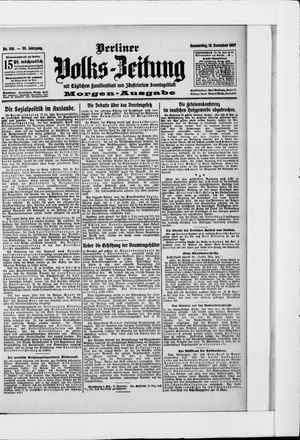 Berliner Volkszeitung vom 12.12.1907