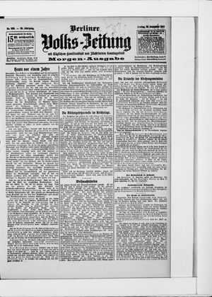 Berliner Volkszeitung vom 13.12.1907