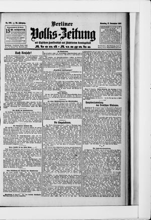 Berliner Volkszeitung vom 17.12.1907