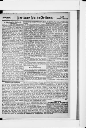 Berliner Volkszeitung vom 04.01.1908