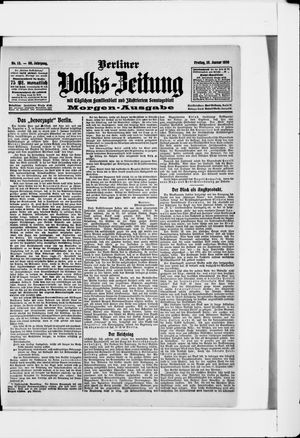 Berliner Volkszeitung vom 10.01.1908