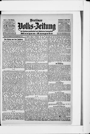 Berliner Volkszeitung vom 11.01.1908