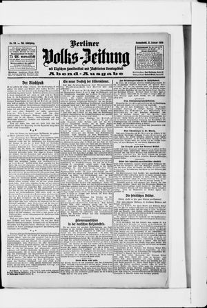 Berliner Volkszeitung on Jan 11, 1908