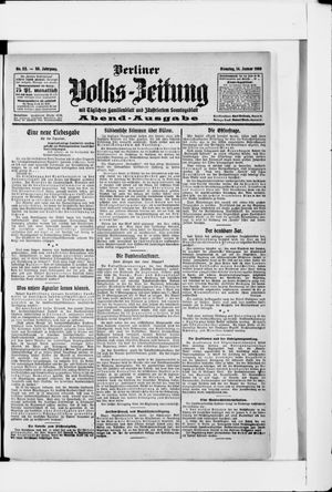 Berliner Volkszeitung vom 14.01.1908