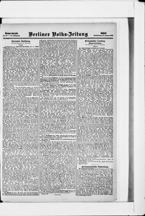 Berliner Volkszeitung on Jan 16, 1908