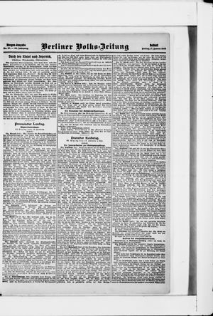 Berliner Volkszeitung vom 17.01.1908