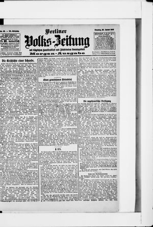 Berliner Volkszeitung vom 28.01.1908