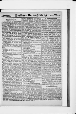 Berliner Volkszeitung vom 08.02.1908