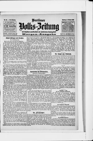 Berliner Volkszeitung vom 11.02.1908