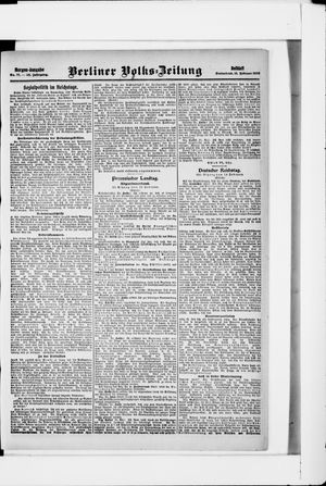 Berliner Volkszeitung vom 15.02.1908