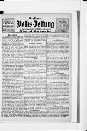 Berliner Volkszeitung vom 15.02.1908