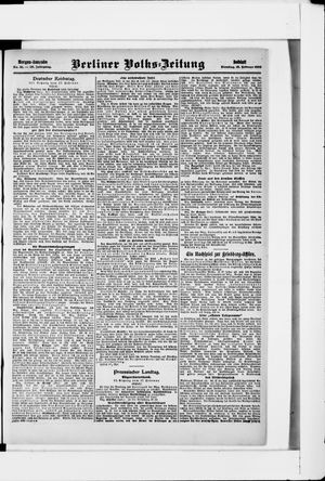 Berliner Volkszeitung vom 18.02.1908