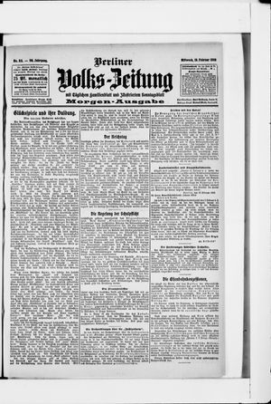 Berliner Volkszeitung vom 19.02.1908