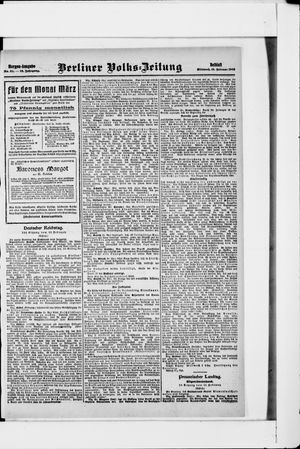 Berliner Volkszeitung on Feb 19, 1908