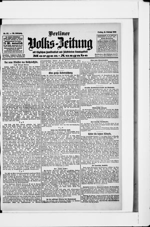 Berliner Volkszeitung vom 21.02.1908