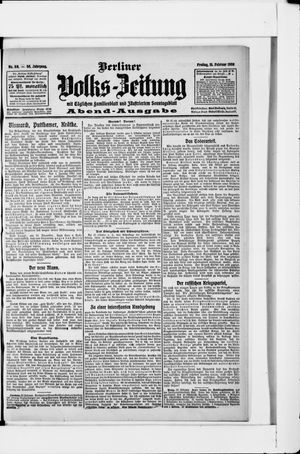 Berliner Volkszeitung vom 21.02.1908