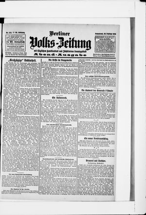 Berliner Volkszeitung vom 29.02.1908