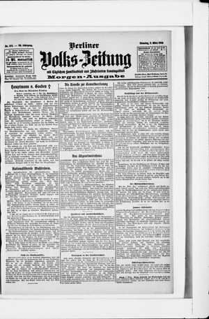 Berliner Volkszeitung vom 03.03.1908